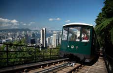 Subida ao Victoria Peak de funicular com SkyPass